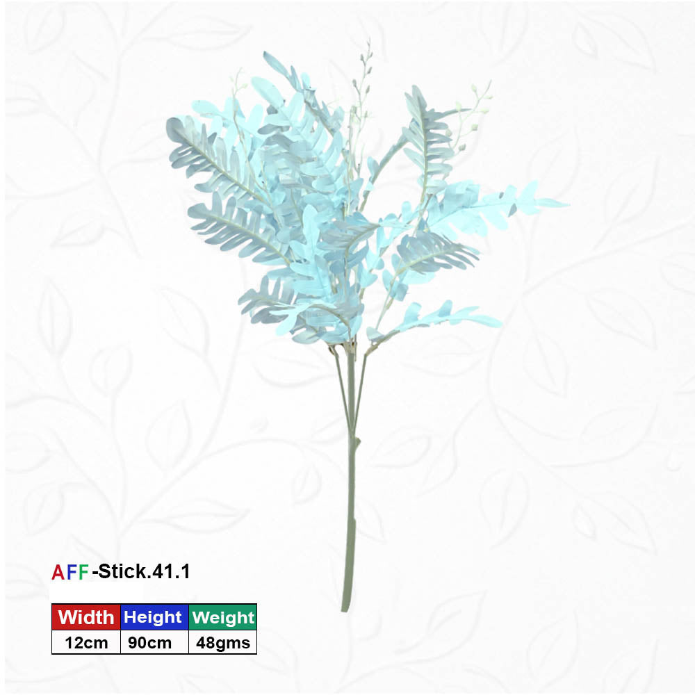 Artificial Plant Leaves Stem Light Purple | AFF Bunch -41.4
