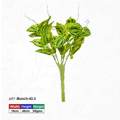 Artificial Money Plant Yellow & Green | AFF Bunch -43.3