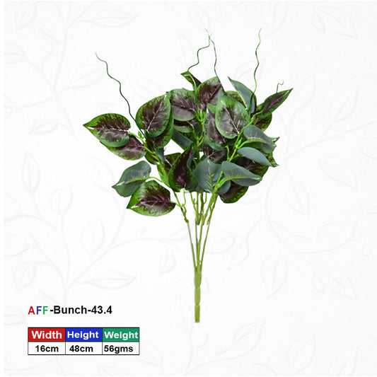 Artificial Money Plant Brown & Green | AFF Bunch -43.4
