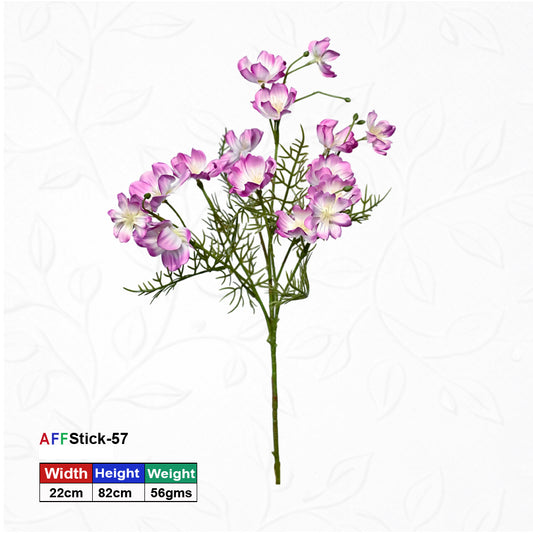 Artificial Flocking Star Cosmos Flower | AFF Stick -57