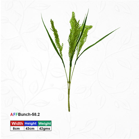 Artificial Wheat Green Grass | AFF Bunch -59.2