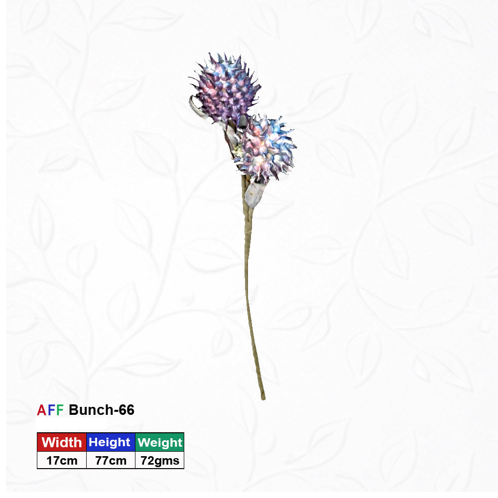 Artificial Exotic Spiky Allium Decorative Plant | AFF Bunch-66