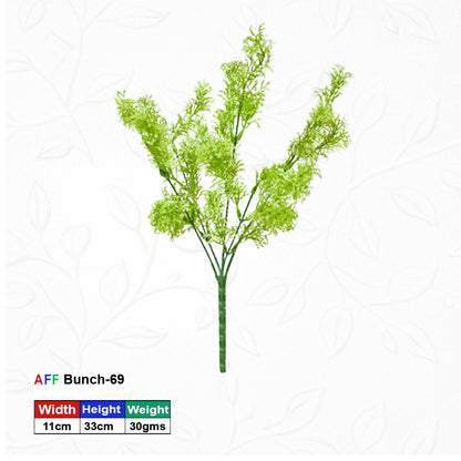 Artificial Lime Greenery | AFF Bunch-69