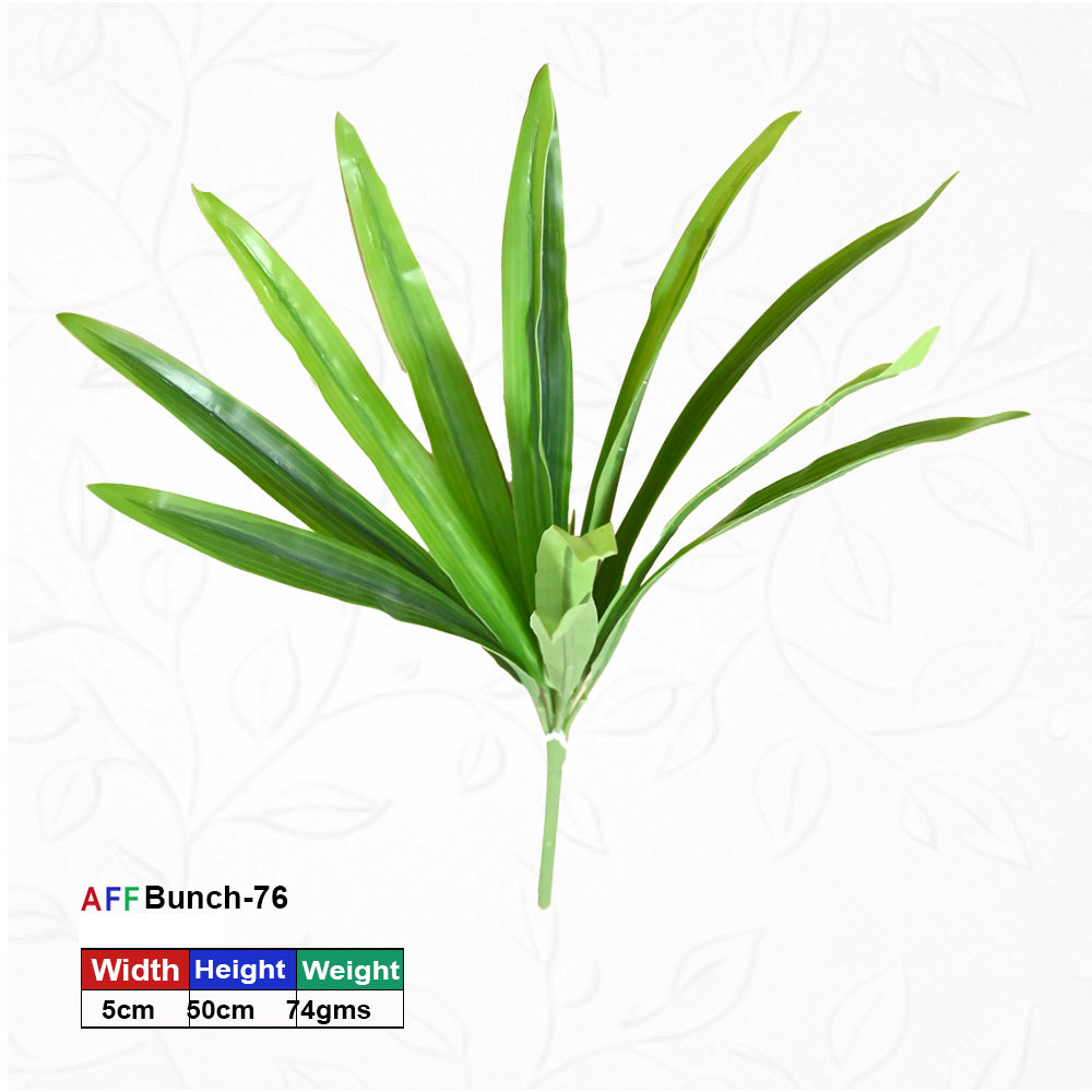 Artificial Snake Plant Green | AFF Bunch-76
