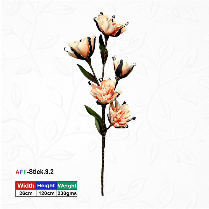 Artificial Faux Silk Soft Ruscus Leaf Stem