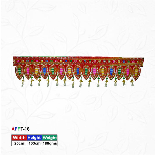 Artificial Premium Embroidered Teardrop Toran/Bandhanwar