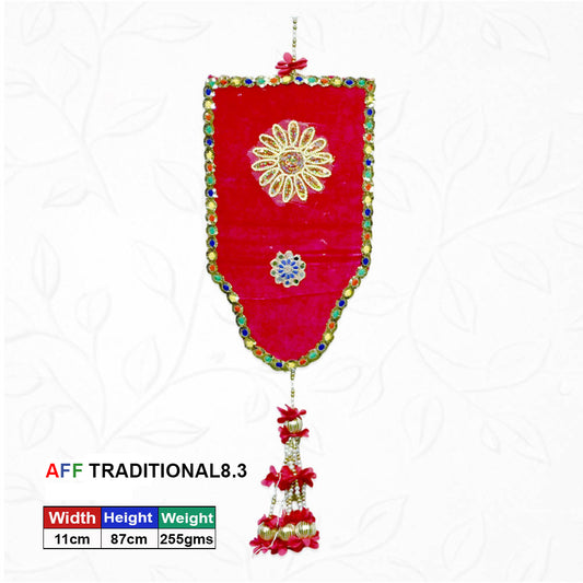 Artificial Traditional Ethereal Red Hanging