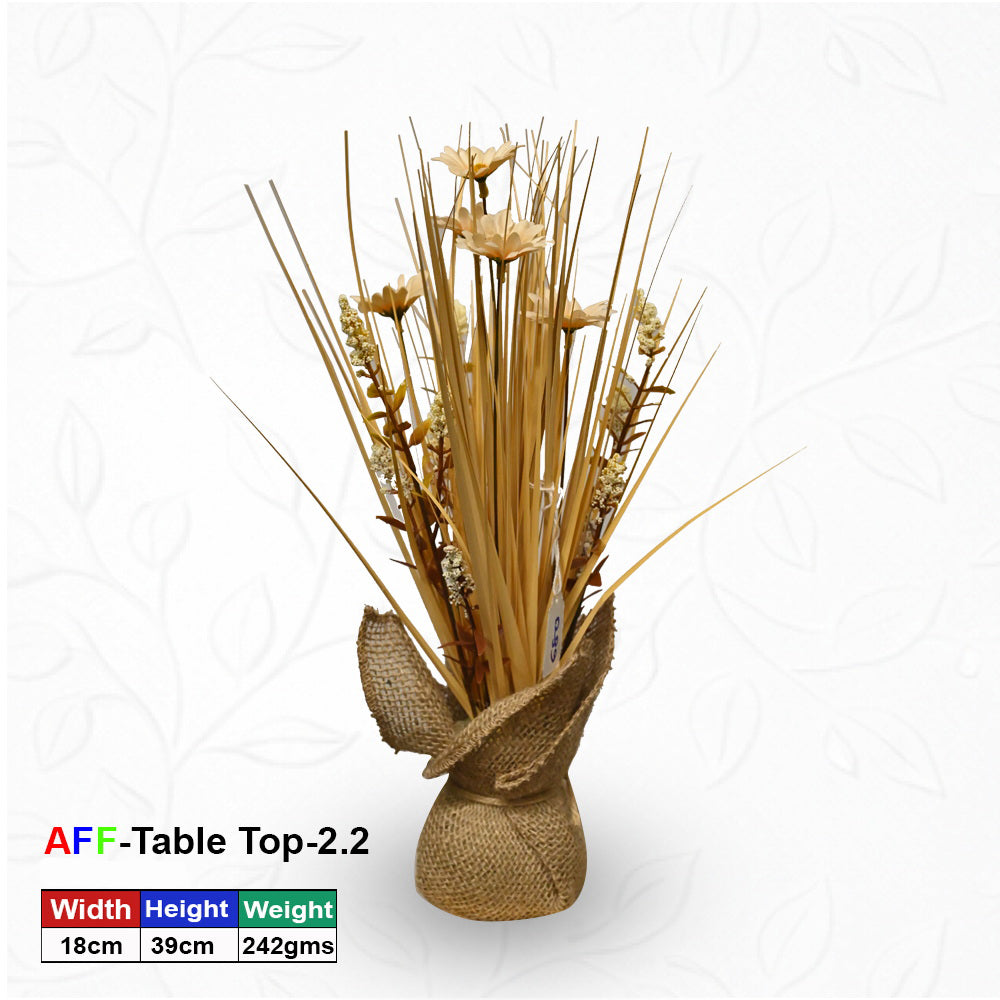 Artificial Prairie Cream Rustic Bouquet Succulent