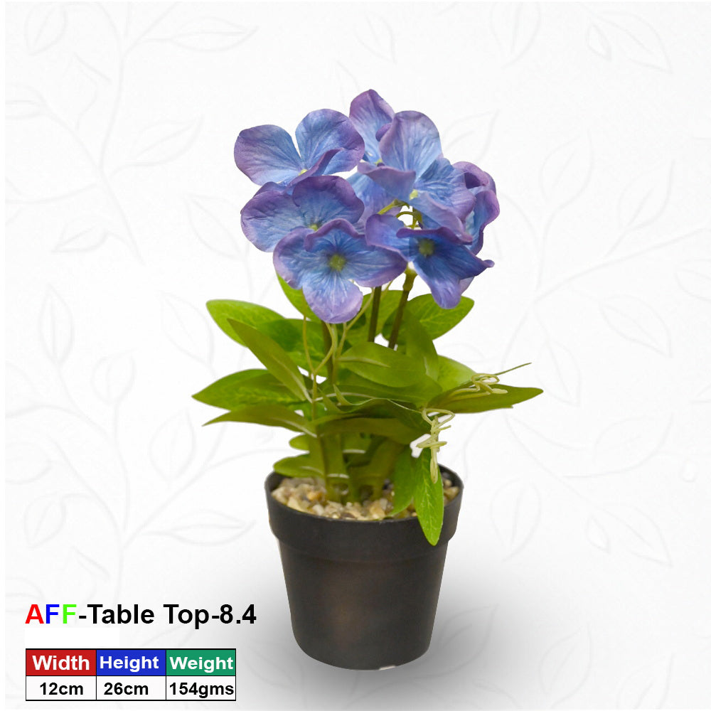 Artificial Succulent Spring Blossom Tabletop Pot