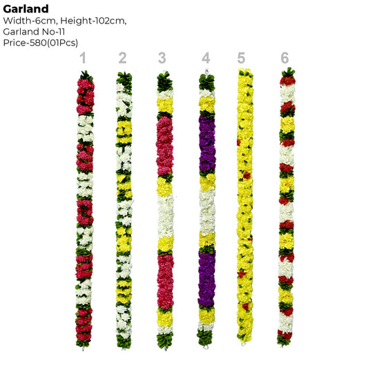 Artificial Flower Garland | AFF-Garland-13.2  | Price Rs.580/Piece {Different colors are available}