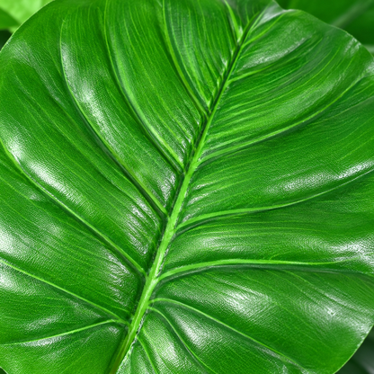 Artificial broad leaf green plant AFF-Plant-106 - detail
