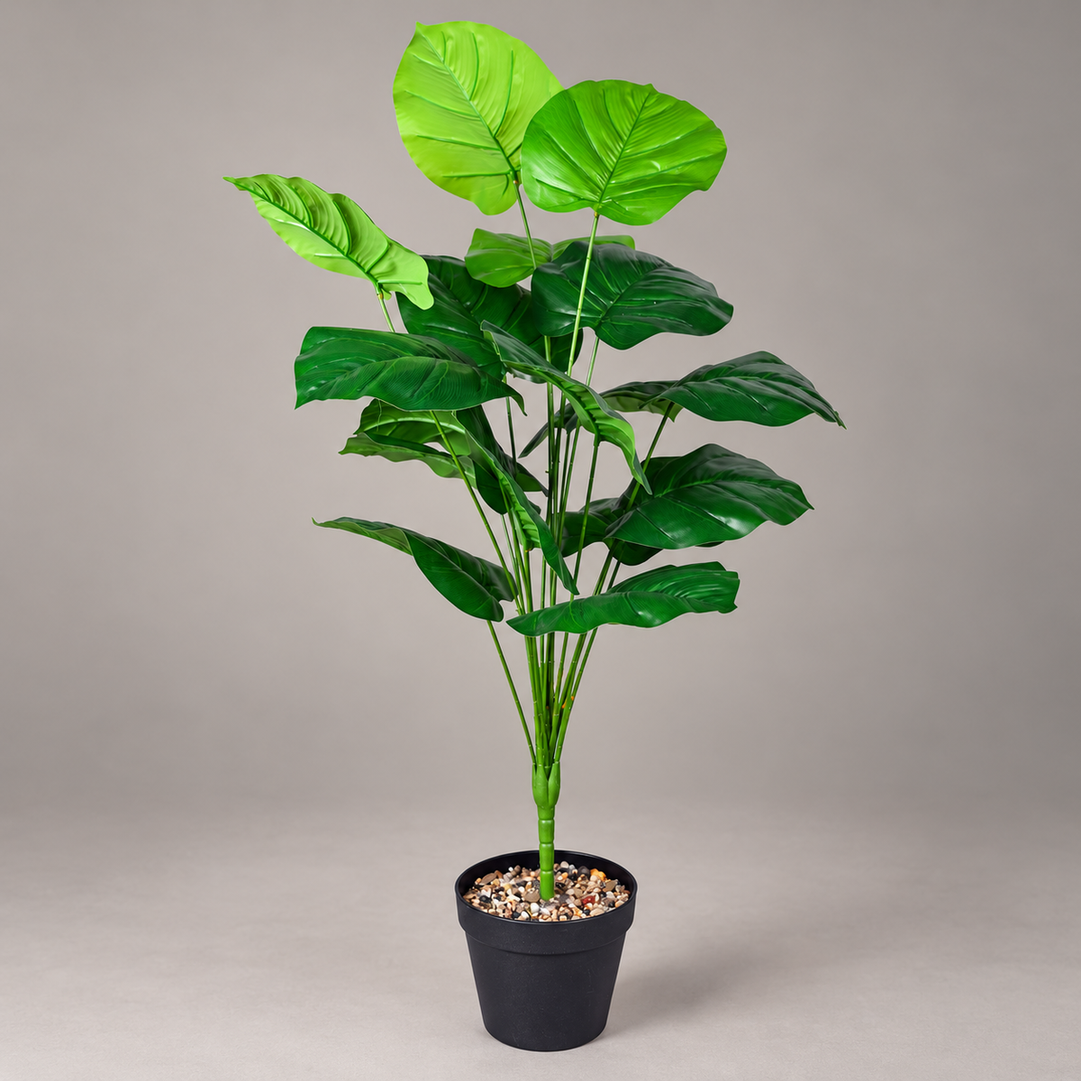Artificial broad leaf green plant AFF-Plant-106 - side