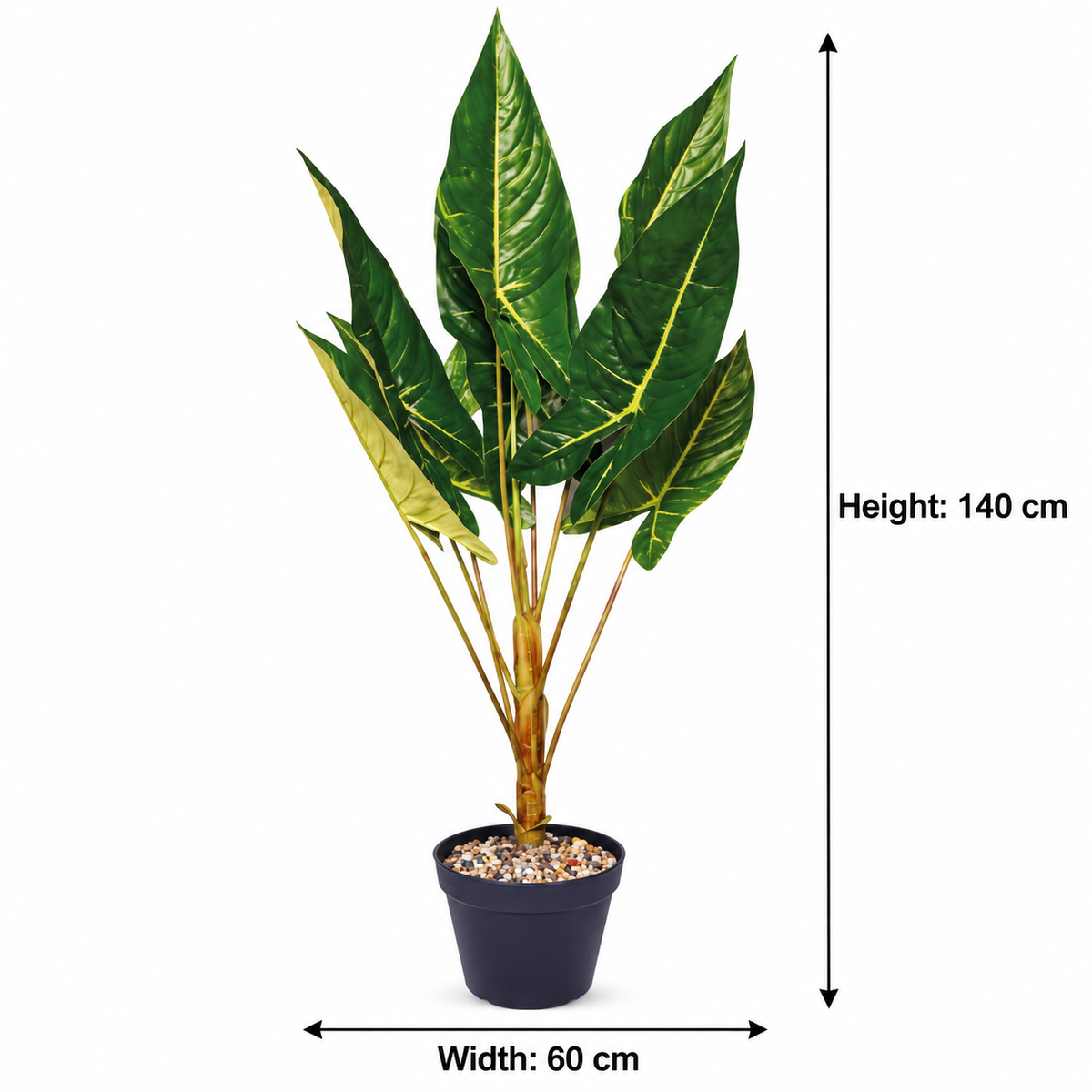 Artificial foliage plant 108 design 2 - size
