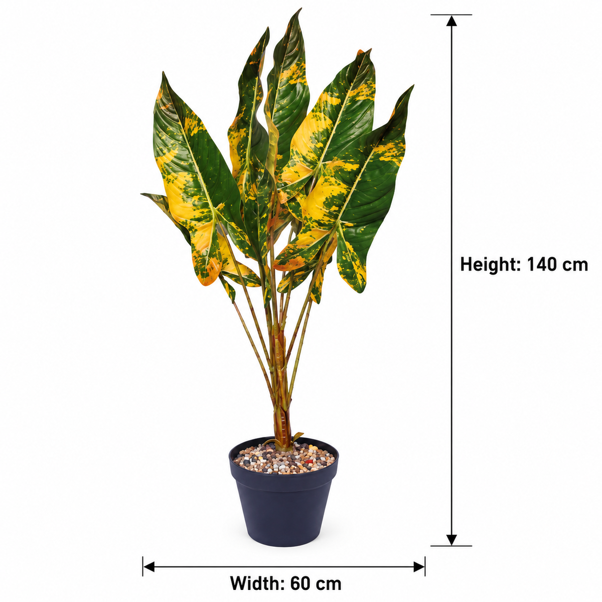 Artificial foliage plant 108 design 3 - size