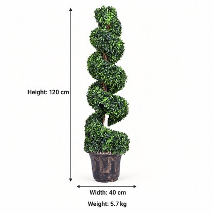 Artificial spiral topiary AFF-Plant-134 - dimensions