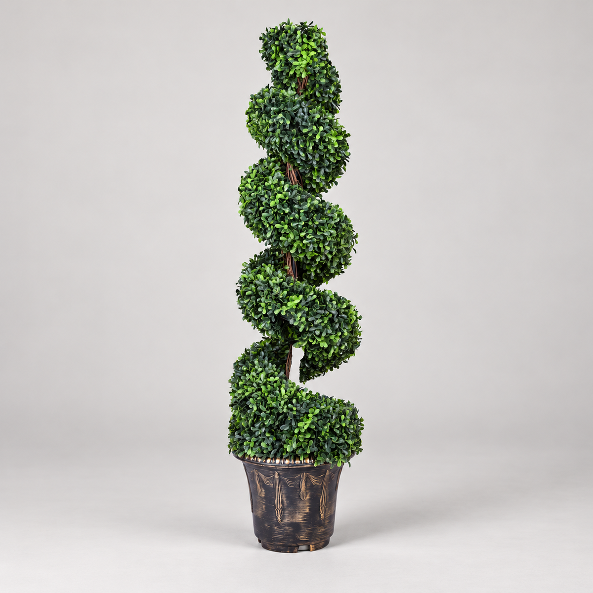 Artificial spiral topiary AFF-Plant-134 - side