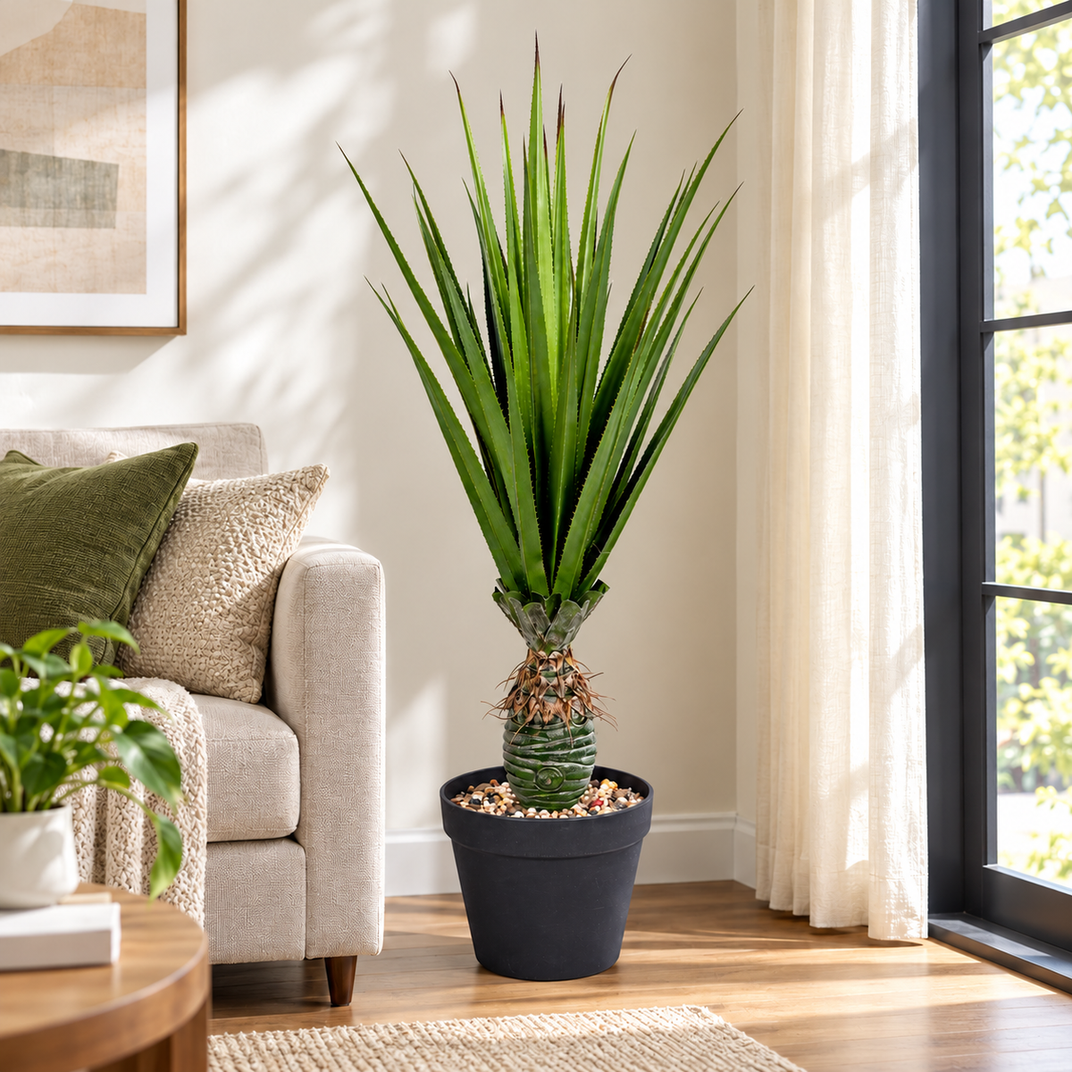 Artificial agave-style plant 56 - home