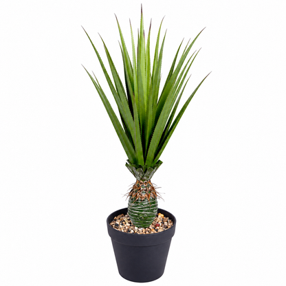 Artificial agave-style plant 56 - side