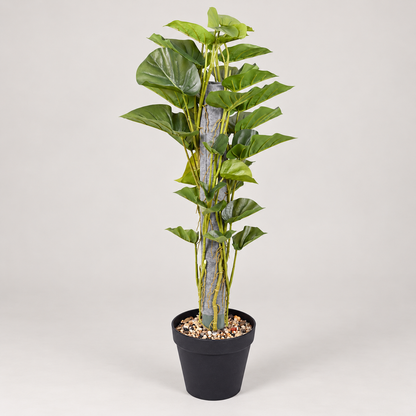 Artificial climbing heart leaf plant 95 cm - side