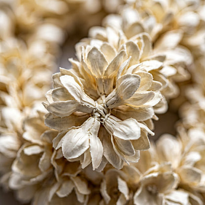 Artificial Mogra Ladi with small lotus pointed leaves | AFF-Garland-22 | {Different colors are available}