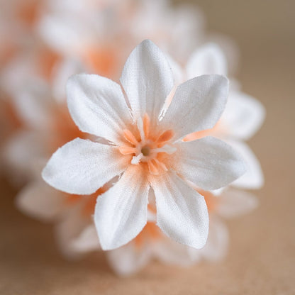 Premium Artificial White Flower Hanging Jhumar Garland – 100 cm