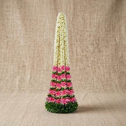 Artificial Flower Garland (Long Dholak Ladi) | AFF-Garland-21 | {Different colors are available}