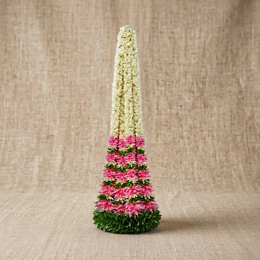Artificial Flower Garland (Long Dholak Ladi) | AFF-Garland-21 | {Different colors are available}