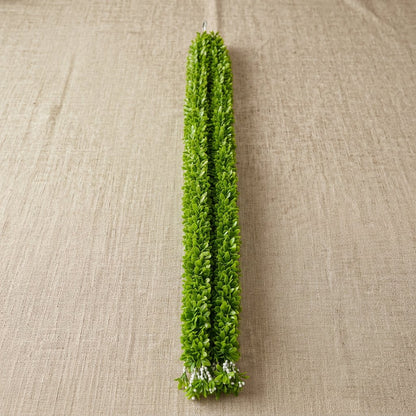 Long Green Leafy Hanging Garland – Slim Artificial Foliage Latkan for Door, Window, Balcony & Backdrop Décor (160 cm) – Pack of 10