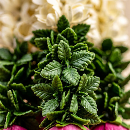 Artificial Mogra Ladi with Small Lotus | AFF-Garland-20