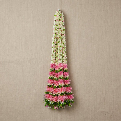 Artificial Flower Garland (Long Dholak Ladi) | AFF-Garland-21 | {Different colors are available}