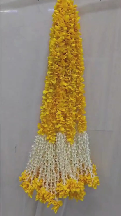 Artificial Flower Garland with plastic | AFF-Garland-4.2  | Price Rs.1600/10pcs {Different colors are available}