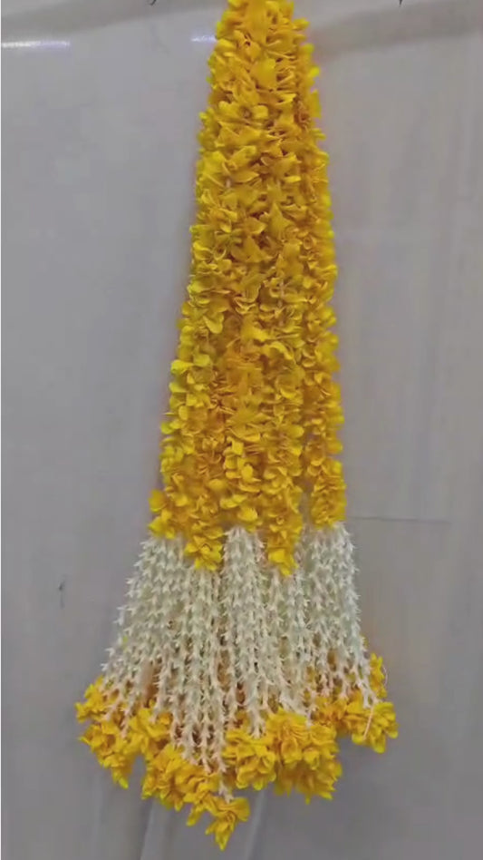 Artificial Flower Garland with plastic edges | AFF-Garland-4.3  | Price Rs.1600/10pcs