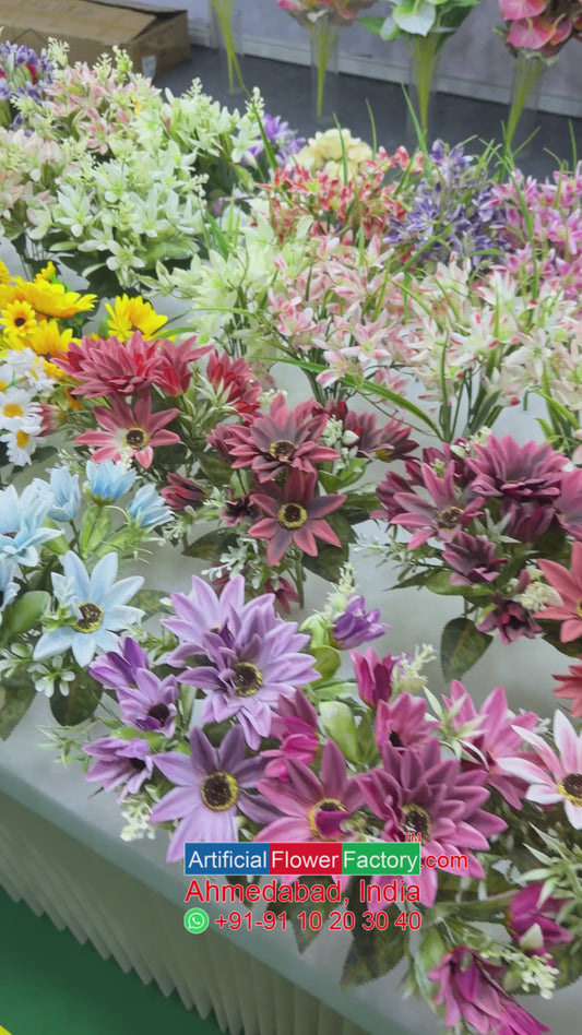 Artificial Lotus Pitch Flower Stick | AFF-Stick-9.2