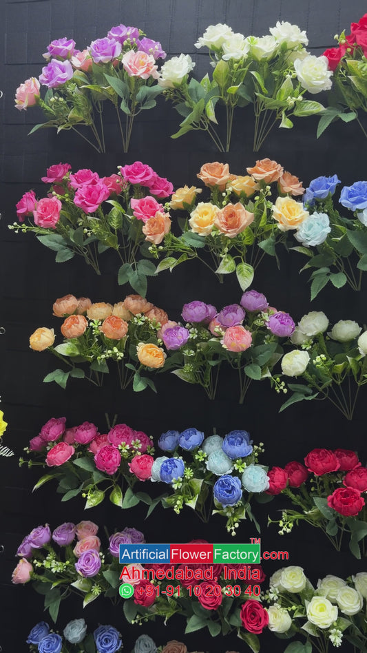 Artificial Blossom Silk Light Purle Flowers Stick | AFF Stick 30.3