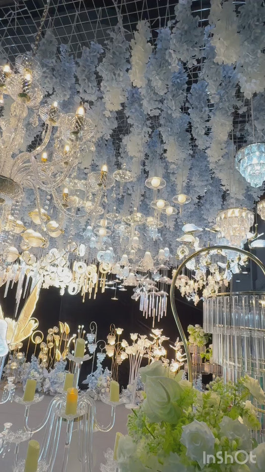 Glow Modern Multi-Tiered Decorative Floor Standing Lamp