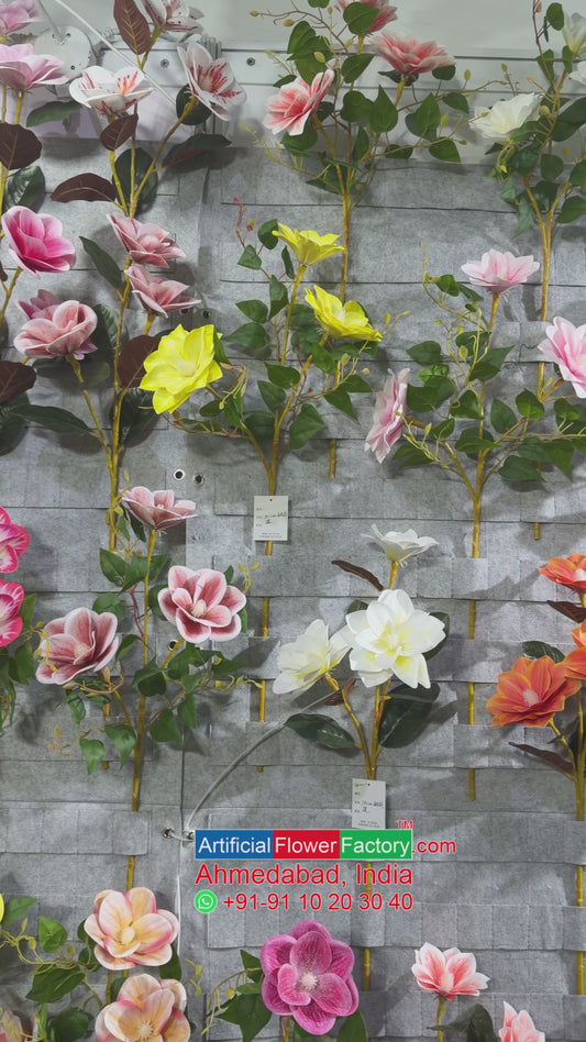 Artificial Lotus Blue Flower Stick | AFF-Stick-9.3